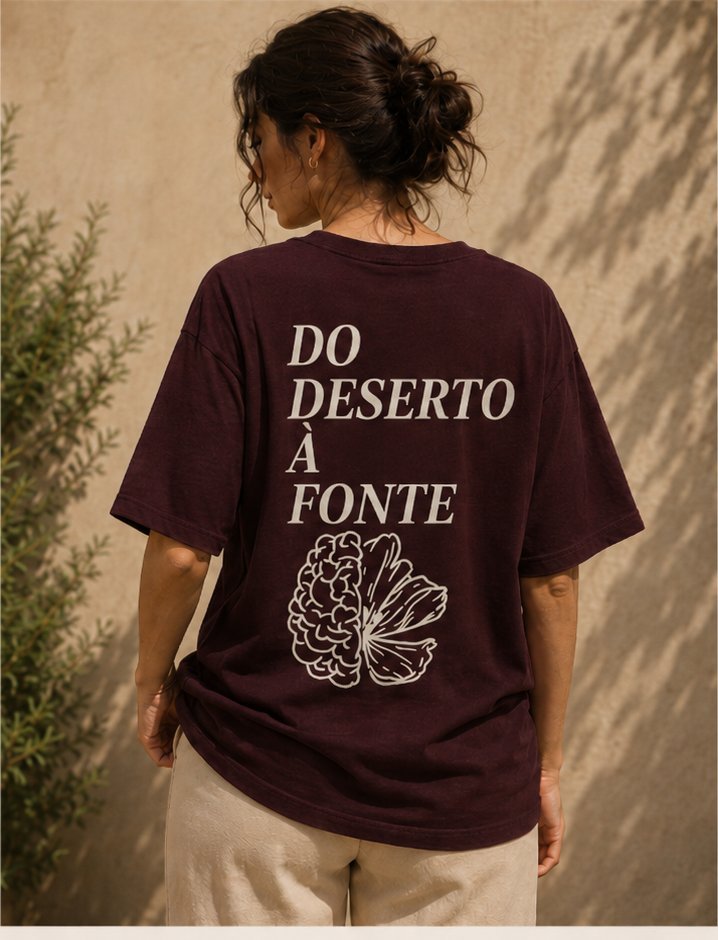 Do deserto à fonte · vinho