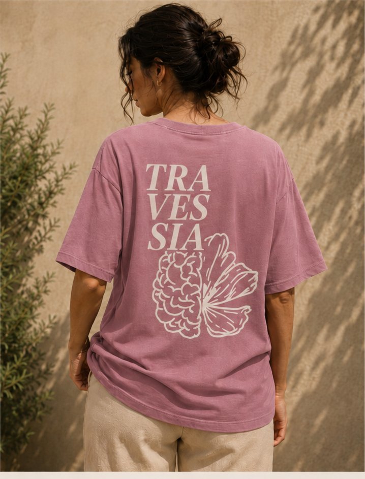 Travessia · rosa